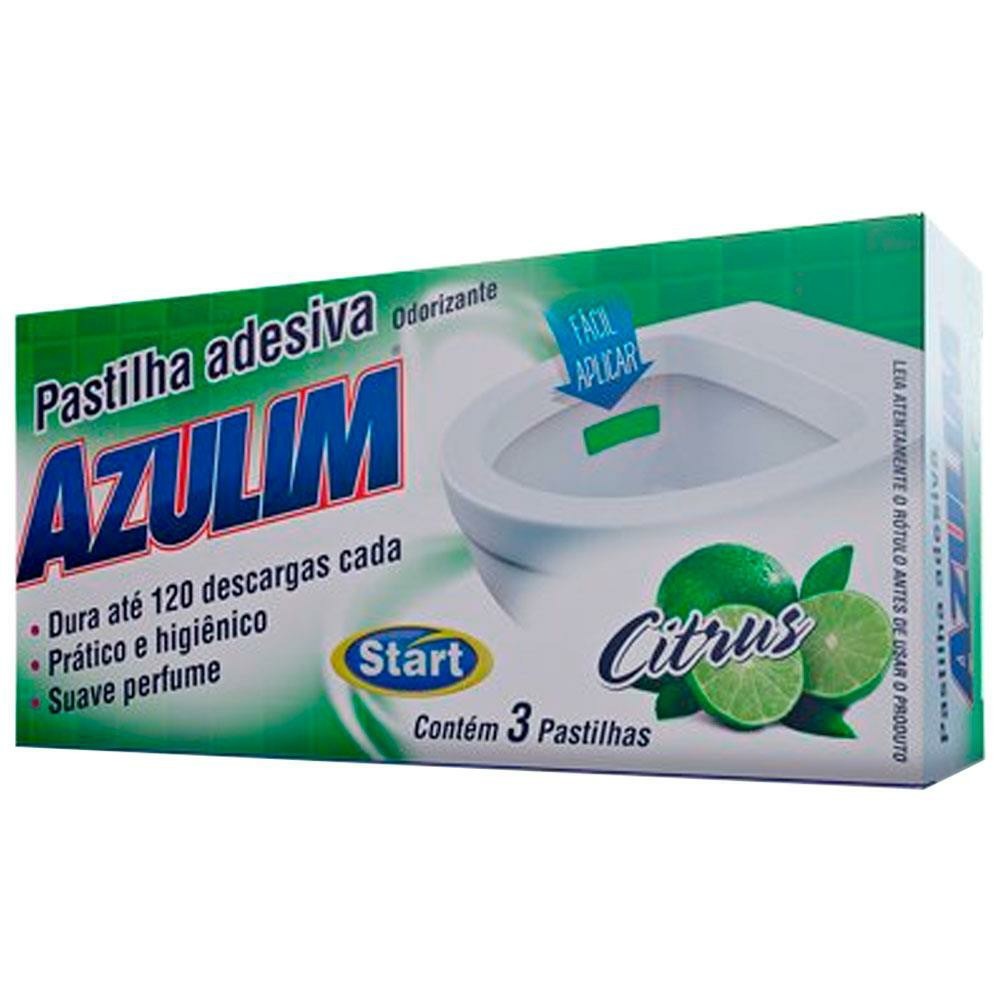 PASTILHA ADESIVA CITRUS AZULIM C/03