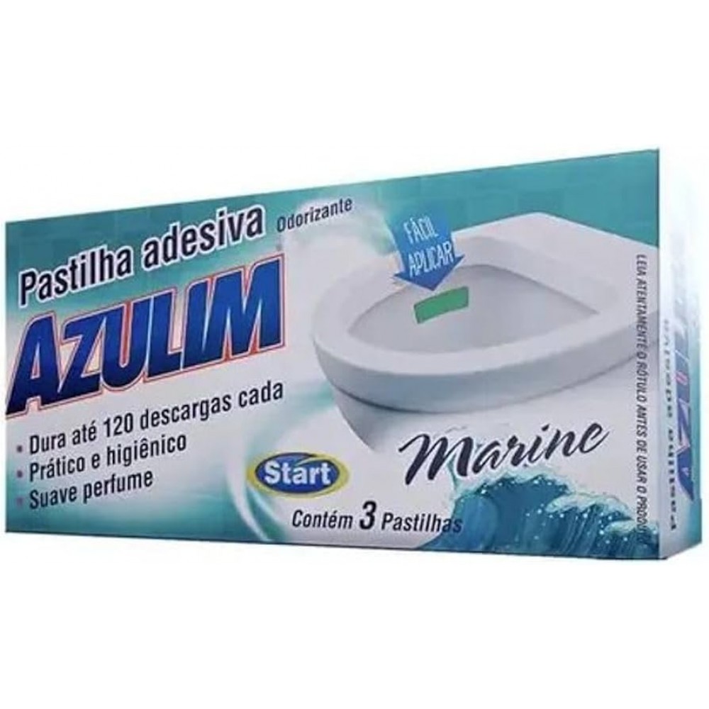 PASTILHA ADESIVA MARINE AZULIM C/03