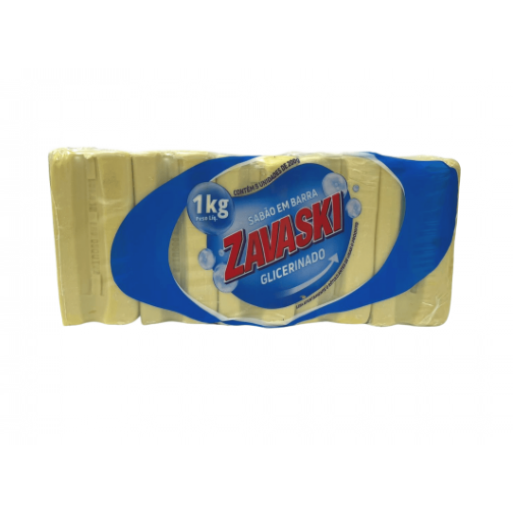 SABAO EM PEDRA NEUTRO 1KG ZAVASKI C/05