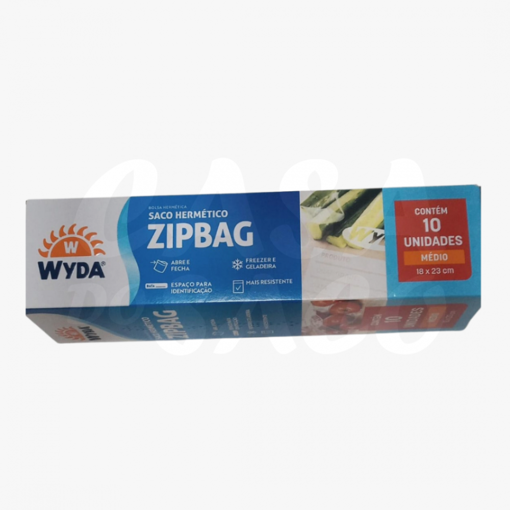 SACO ZIP MEDIO WYDA C/10 REF.WZIPM