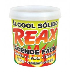 ACENDEDOR CHURRASQUEIRA REAX ALCOOL SOLIDO 170G