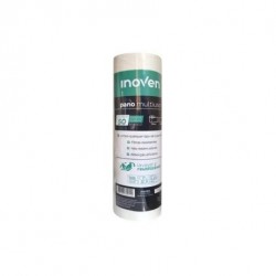PANO MULTIUSO BOBINA BRANCO 25M INOVEN C/50