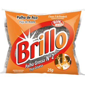 PALHA DE AÇO N02 BRILLO