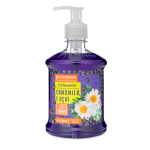 SABONETE LIQUIDO CAMOMILA E AÇAI 450ML PREMISSE