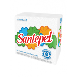 GUARDANAPO FOLHA SIMPLES 33 X 30CM SANTEPEL