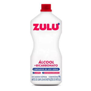 ALCOOL LIQUIDO C BICARBONATO 1L ZULU