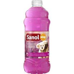 ELIMINADOR ODORES FLORAL 2LT SANOL DOG