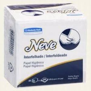 PAPEL HIGIENICO FOLHA DUPLA INTERFOLHADO NEVE C/250