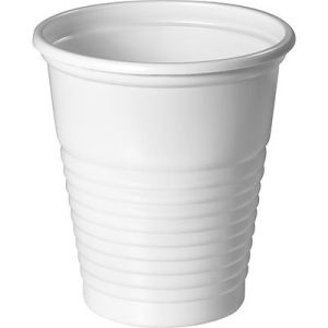 COPO DESCARTAVEL BRANCO 200ML CRISTALCOPO C/100