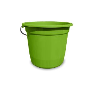 BALDE PLASTICO 15L VERDE COR&LAR