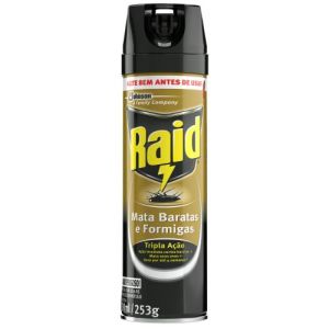 INSETICIDA MATA BARATAS E FORMIGAS AERO 420ML RAID
