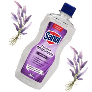 LIMPADOR REMOVEDOR LAVANDA 500ML SANOL