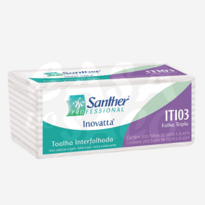 PAPEL TOALHA FOLHA TRIPLA INOVATTA ITI03 C/200
