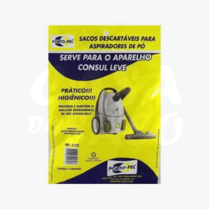 SACO ASPIRADOR MODELO LEVE PORTOPEL C/03 REF.2172