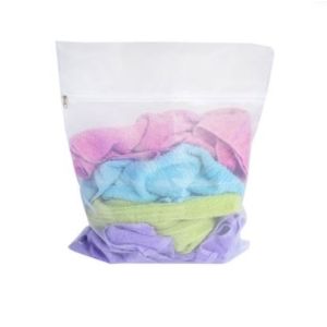 SACO LAVAR ROUPAS C/ ZIPER GRANDE SECALUX REF.391040